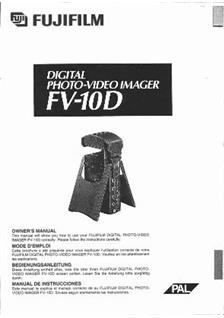 Fujifilm FV 10 D manual. Camera Instructions.